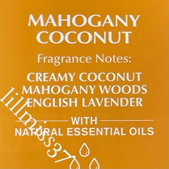 2X MAHOGANY COCONUT Bath & Body Works Wallflower Refill Bulb Bundle - Picture 3 of 4